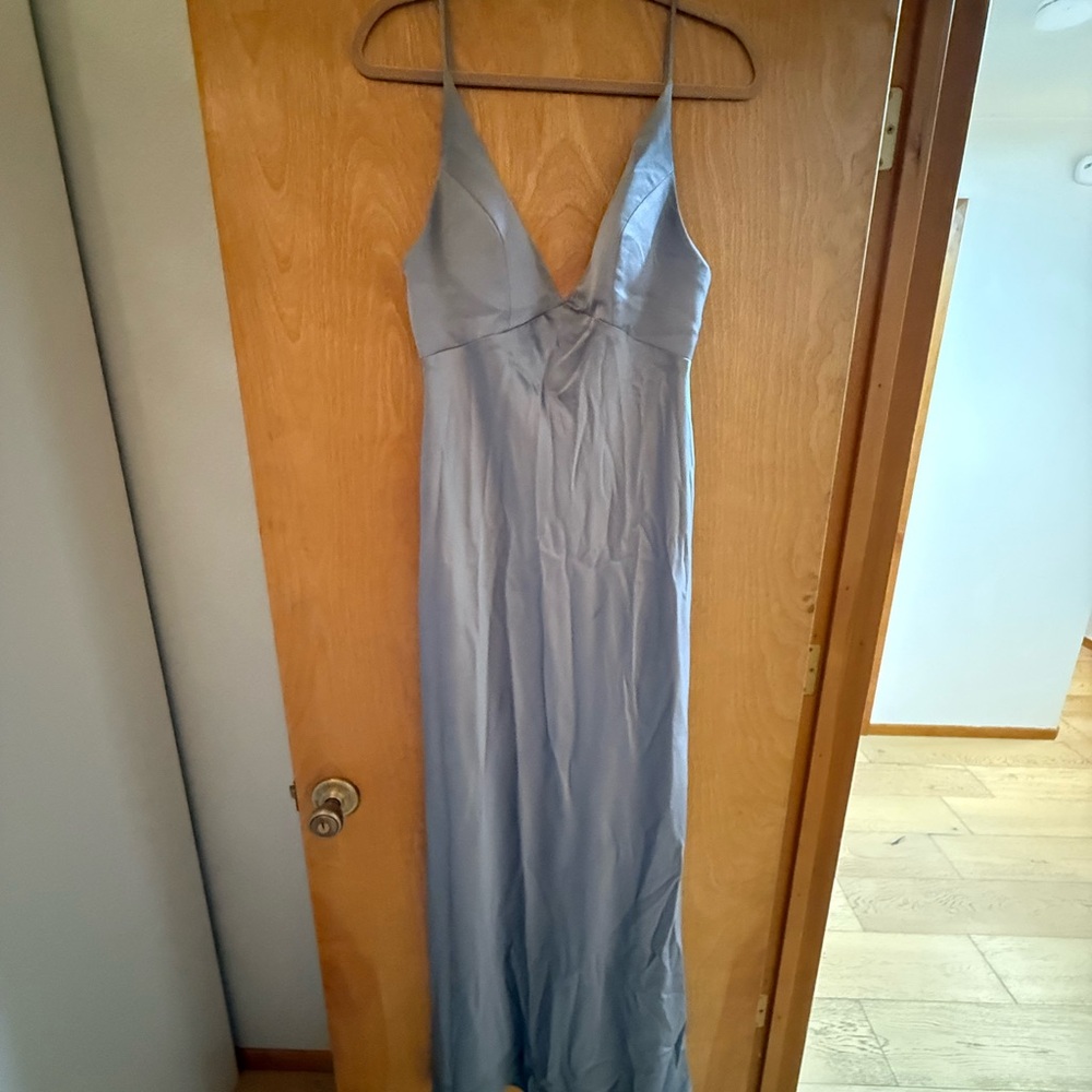 Jenny Yoo Eloise Dress in color Chambray